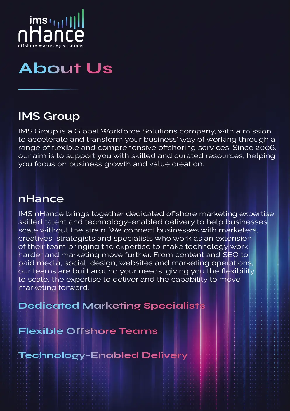 DMWF brochure — page 2 of 4