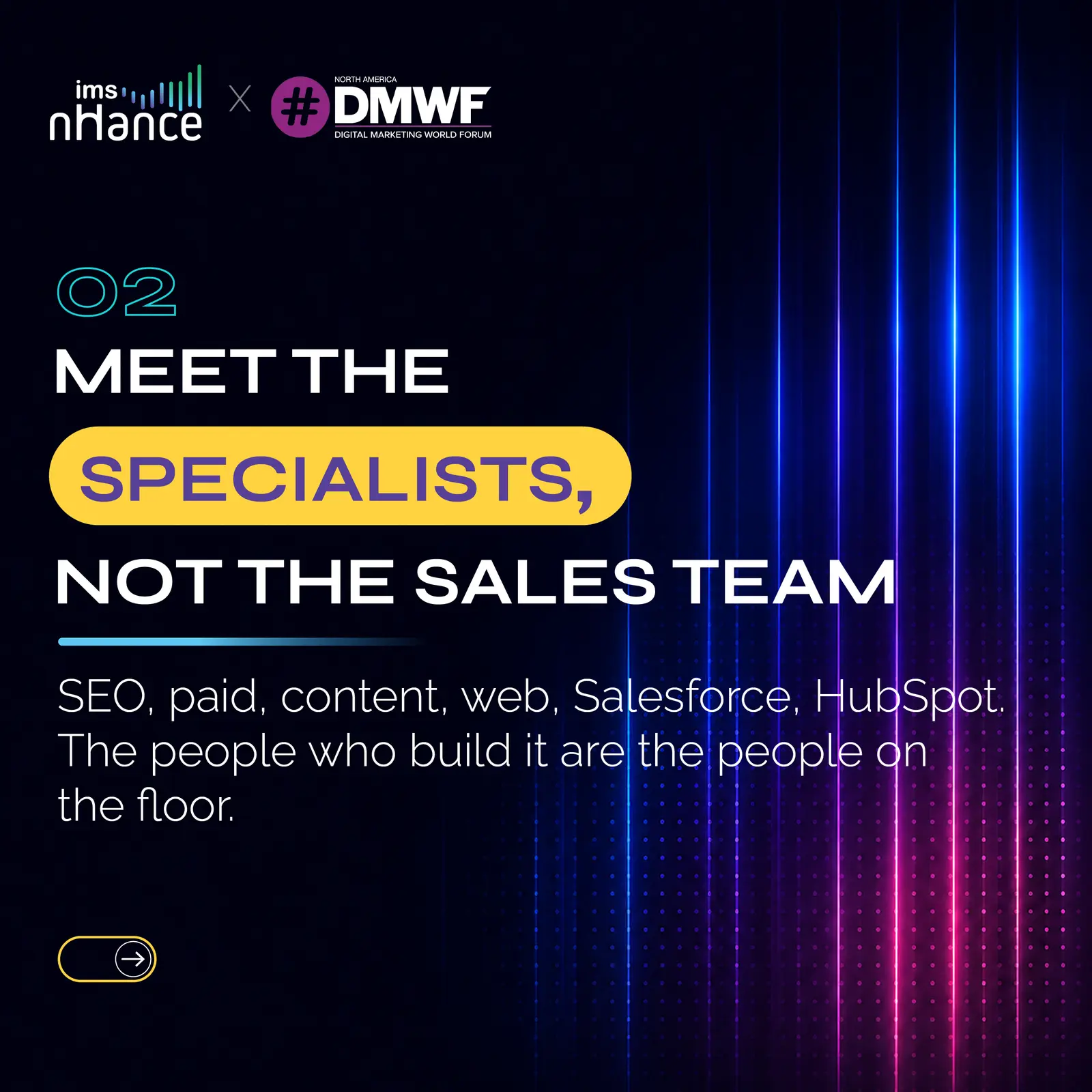 Five reasons to visit IMS nHance at DMWF — slide 3 of 7