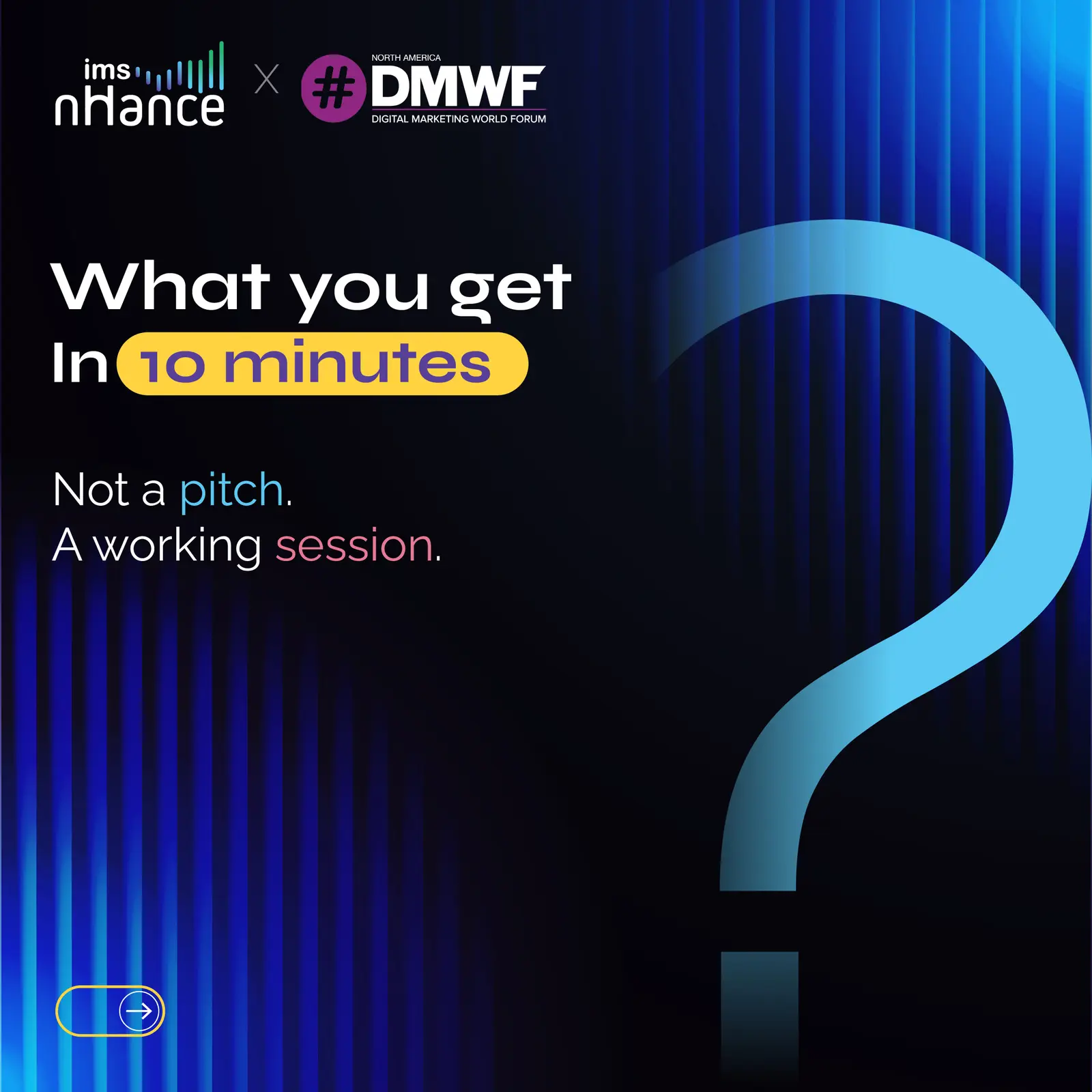 Spend ten valuable minutes at the booth — slide 2 of 6