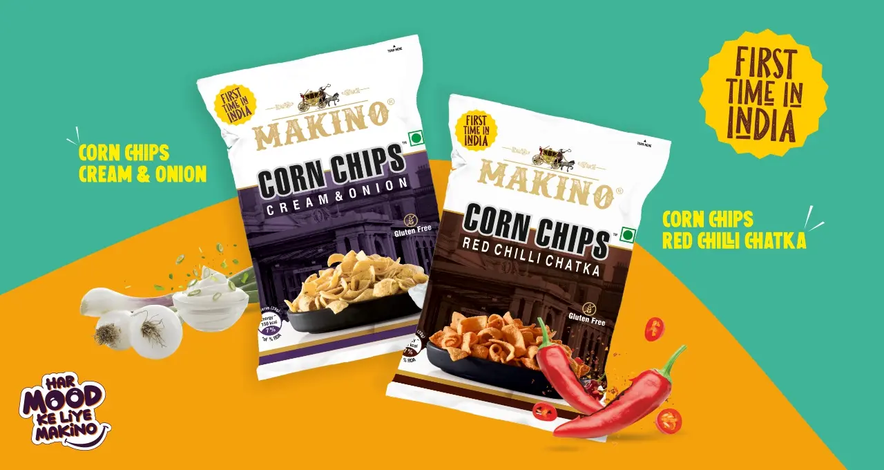 Makino / Recorn Foods brand design by Aman Shah — visual 3