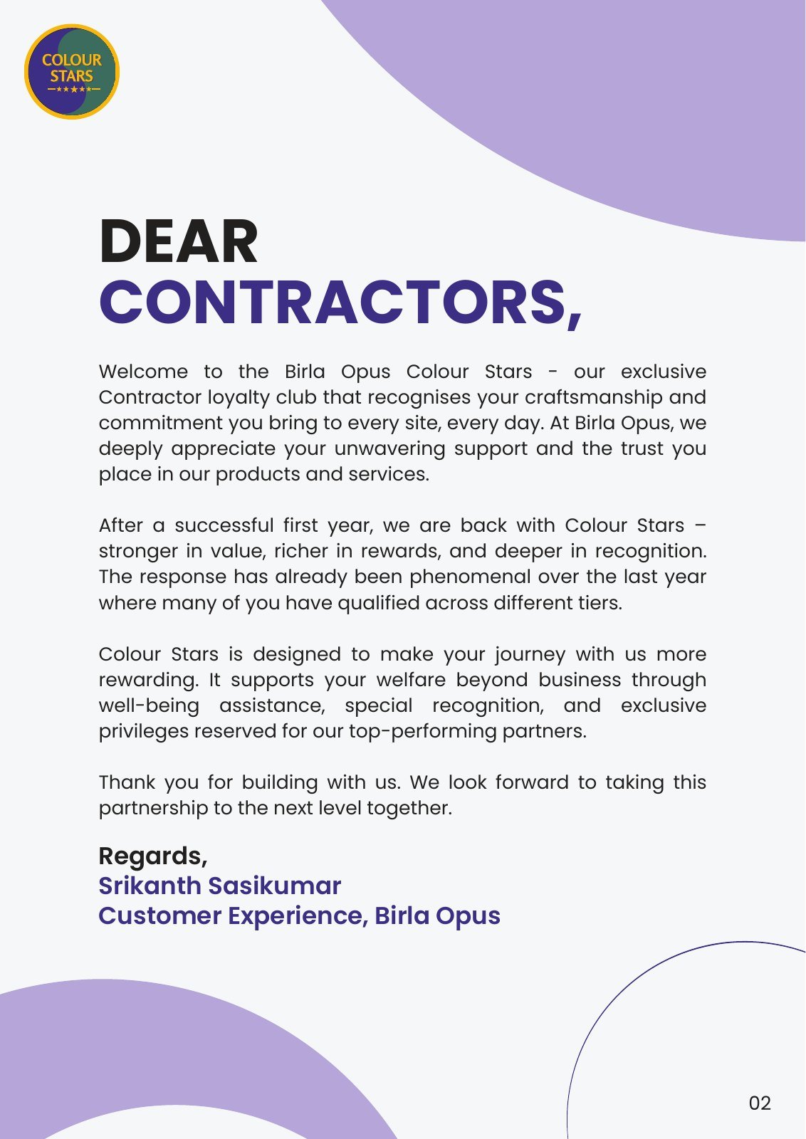 Birla Opus Paints campaign design by Aman Shah — visual 3
